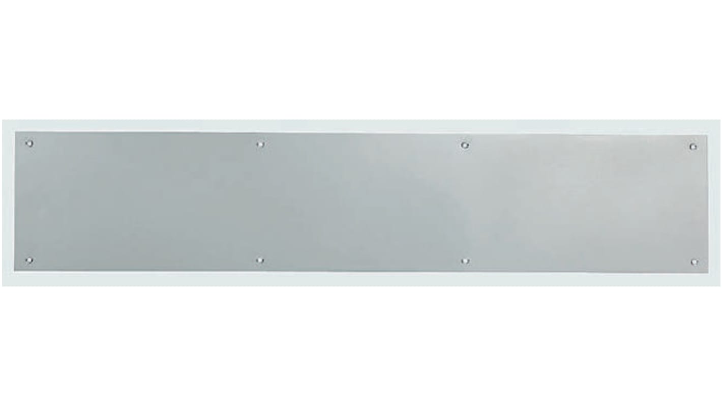 Stainless Steel Screw Mounted Kick Plate, 750 x 150mm