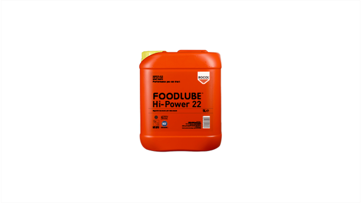 Rocol Foodlube® Hi-Power 22 PFAS Free Lubricant 5 L Can,Food Safe
