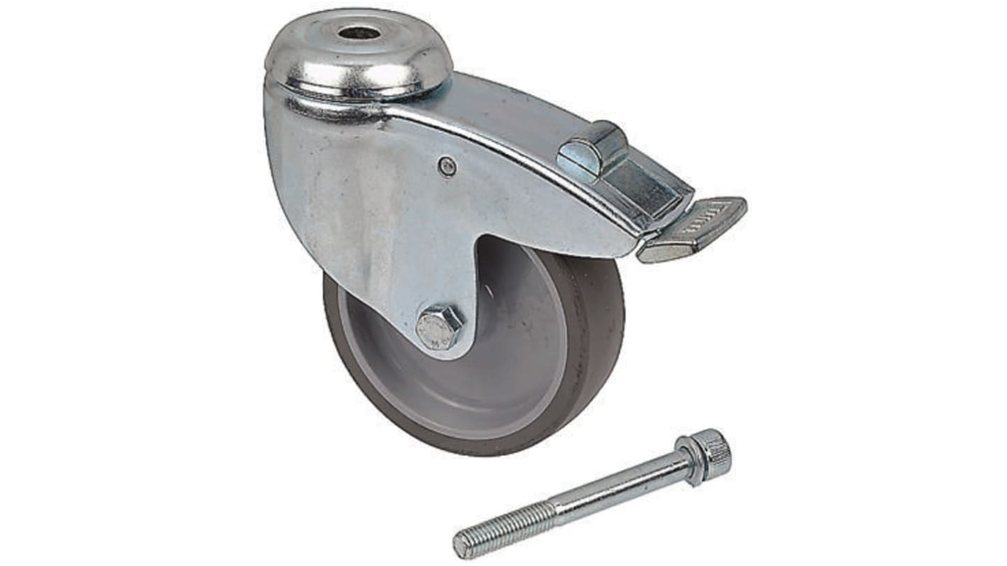 Tente Swivel Castor Wheel, 80kg Capacity, 100mm Wheel