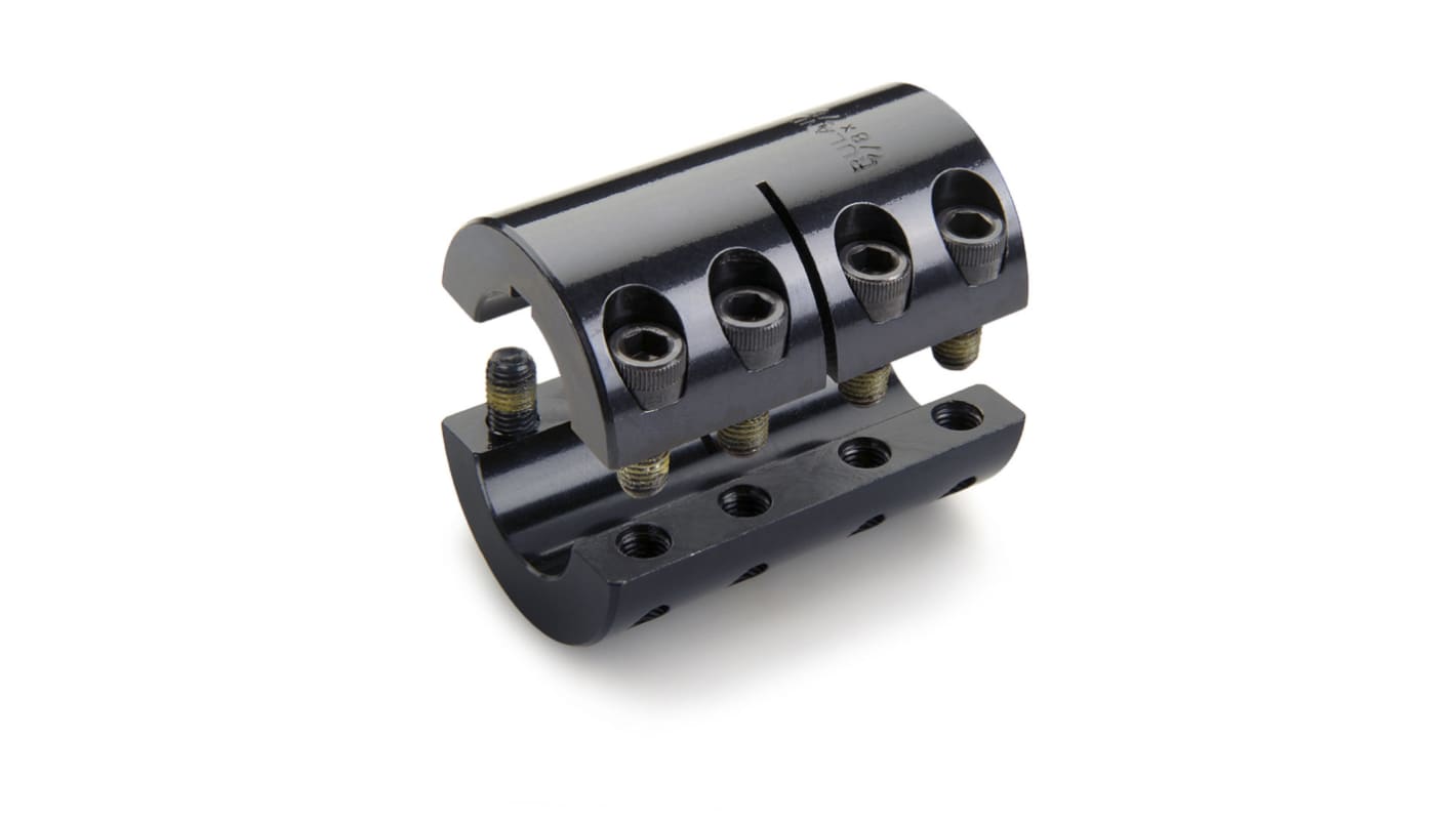 Ruland Shaft Coupling, 53mm Outside Diameter, 30mm Bore, 83mm Length Coupler