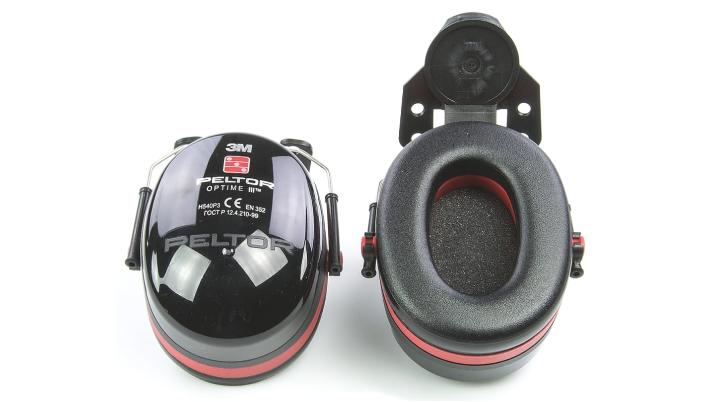 3M PELTOR Optime III Ear Defender with Helmet Attachment, 34dB