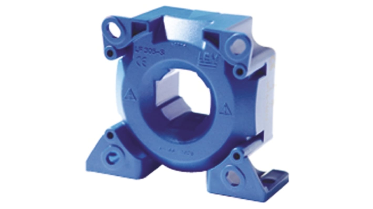 LEM LF Series Current Transformer, 300A Input, 2000:1, 150 mArms Output, 20.1mm Bore, 12 → 20 V