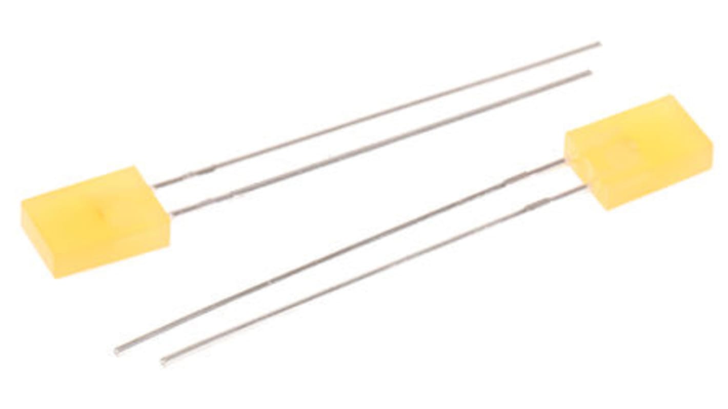 LED, THT, Żółty, 2-Pin, 2.5 V, 110 °, Kingbright