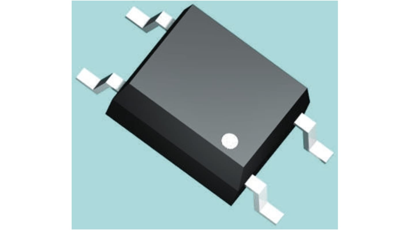 Vishay, VOM618A-3X001T DC Input Phototransistor Output Optocoupler, Surface Mount, 4-Pin SOP