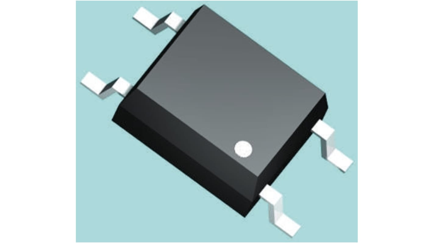 Isocom IS SMD Optokoppler / Phototransistor-Out, 4-Pin DIP, Isolation 3,75 kV eff