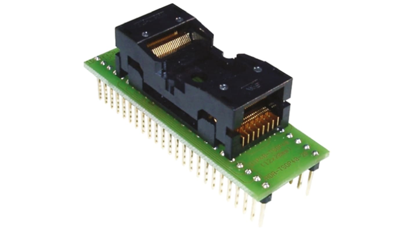 Seeit Test & Burn-in Socket, 48 Pin DIP to 48 Pin TSOP