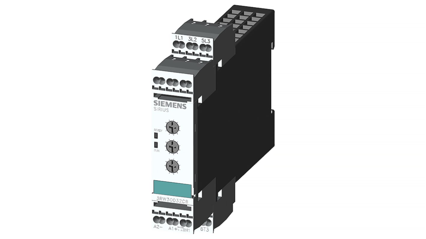 Siemens Soft Starter, 1.1 kW, 400 V ac, 3 Phase, IP20
