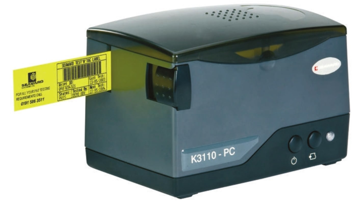Seaward Portable Appliance Tester Printer, For Use With Europa Plus, Prime Test 300, Supernova Plus, Supernova Xe