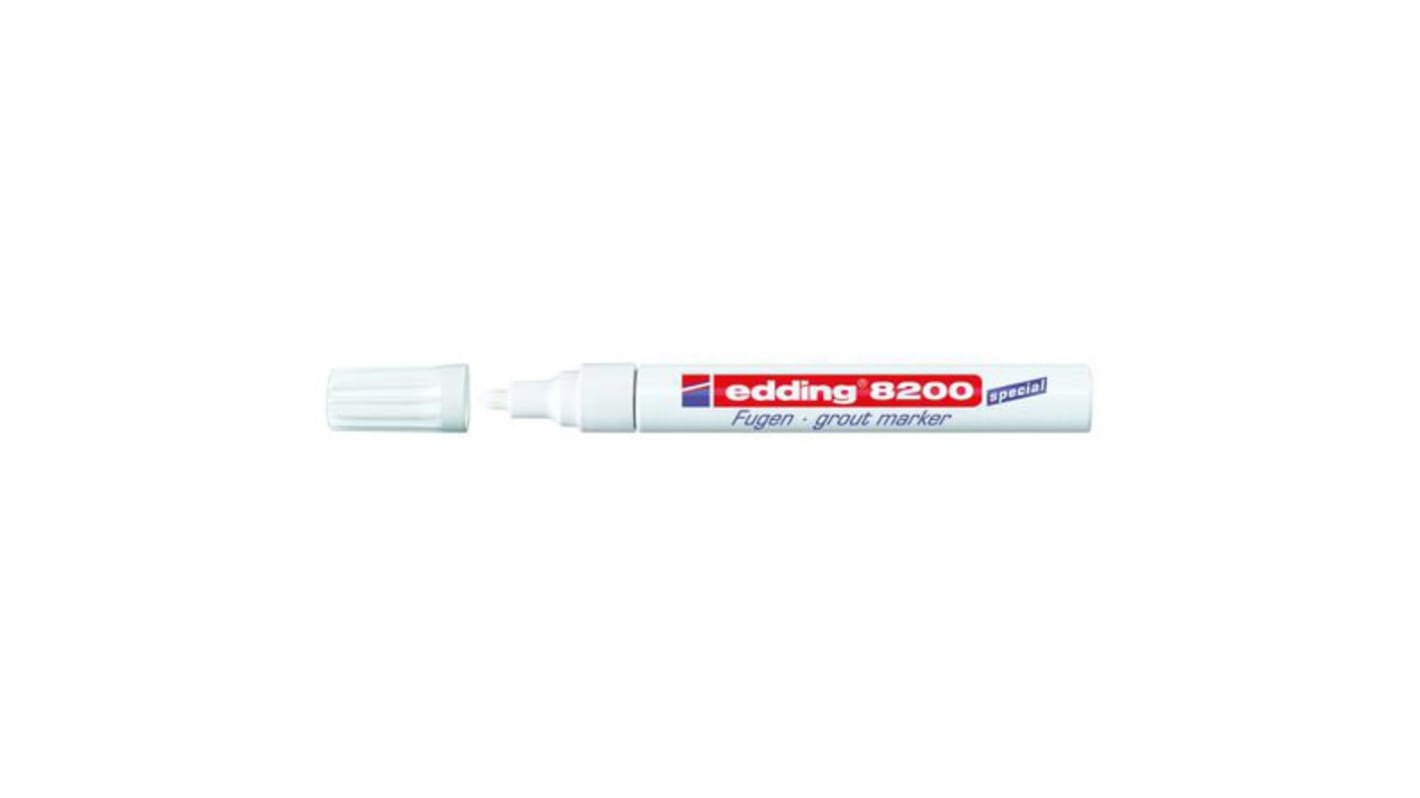 Edding Fine, Medium Tip White Marker Pen