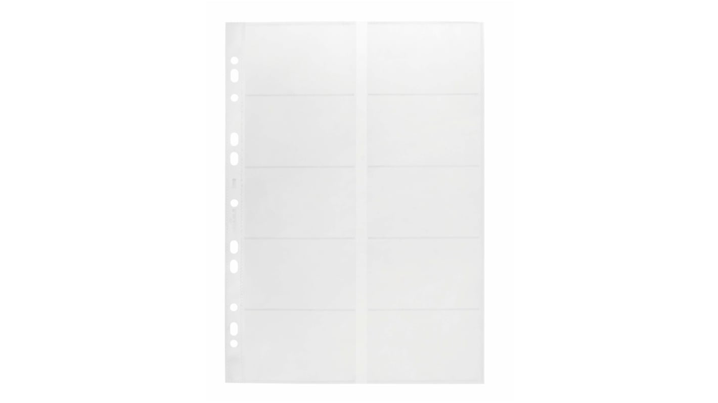 Durable Transparent Business Card Pocket