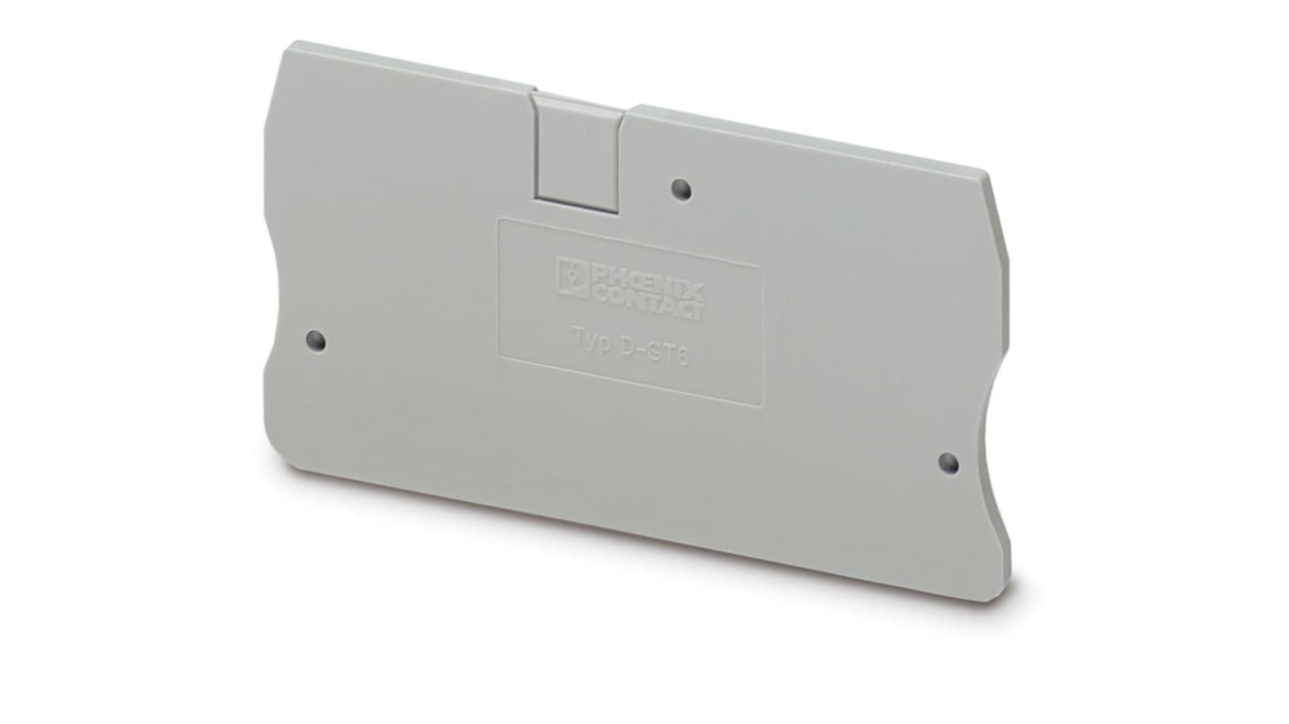 フエニックスコンタクト DINレール取付用端子アクセサリ エンドカバー D-ST 6シリーズ
