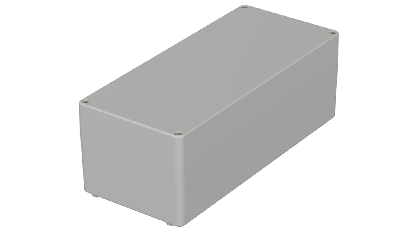 Bopla Euromas Series Light Grey Polycarbonate Enclosure, IP66, IK07, Light Grey Lid, 340 x 150 x 120mm