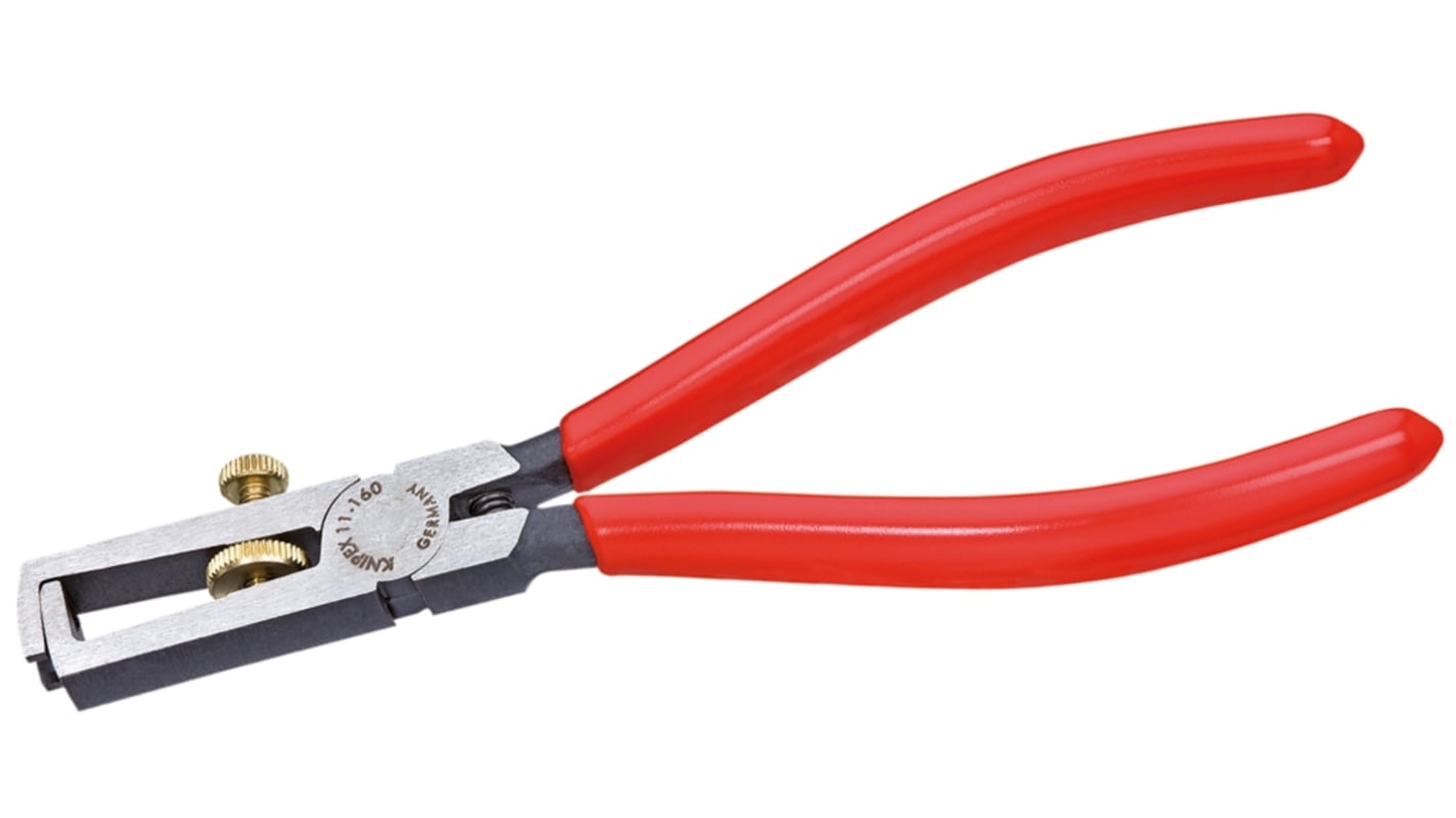 Pince à dénuder Knipex série 11 01 160 pour fil Multibrins , 0 → 10mm², 160 mm