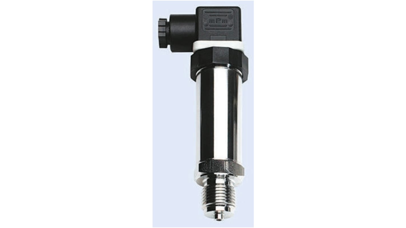 Jumo Pressure Sensor, 0bar Min, 2.5bar Max, Analogue Output, Relative Reading