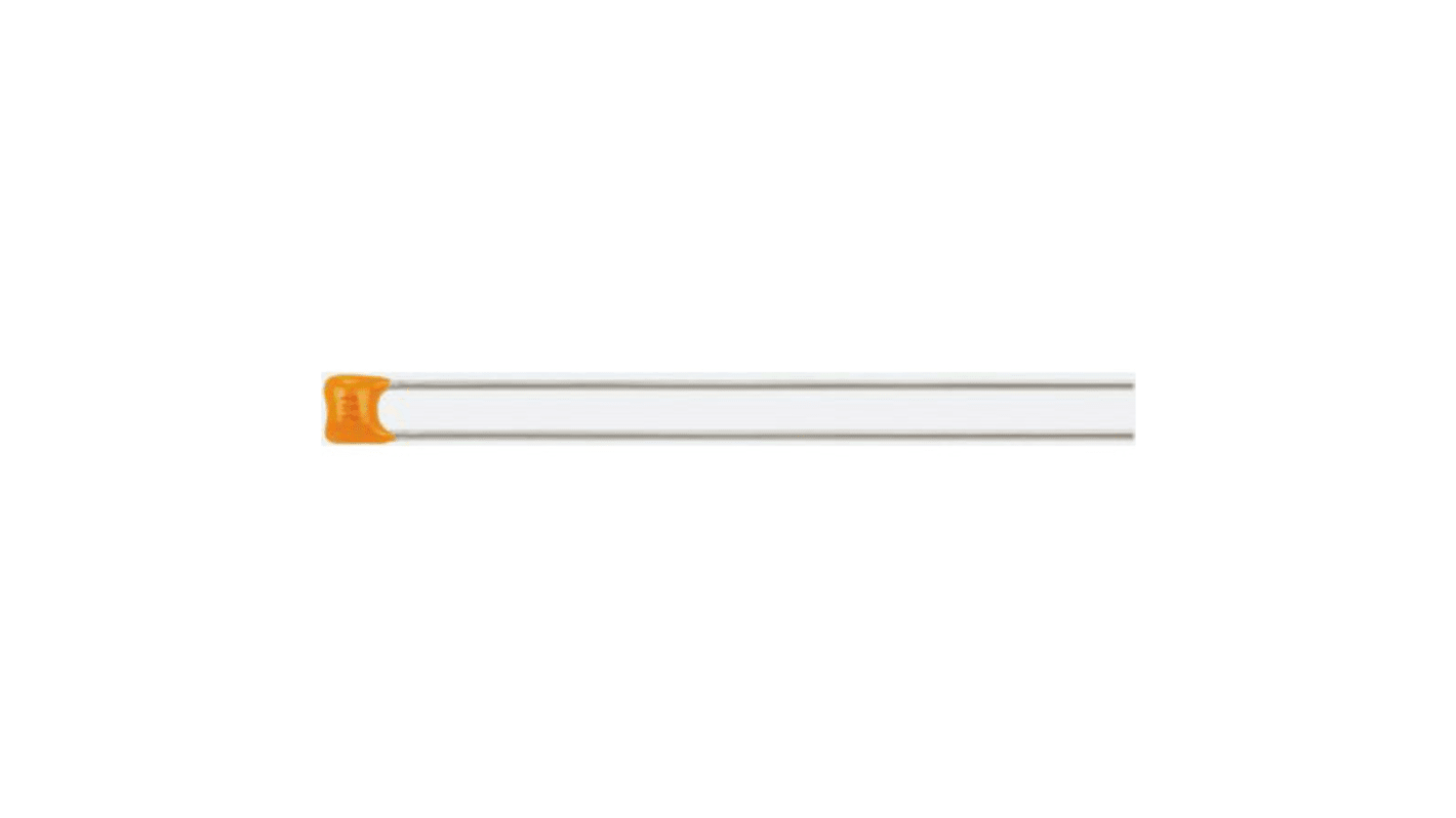Condensateur céramique multicouche MLCC, Traversant, 47nF, 50V c.c., ±10%, diélectrique : X7R