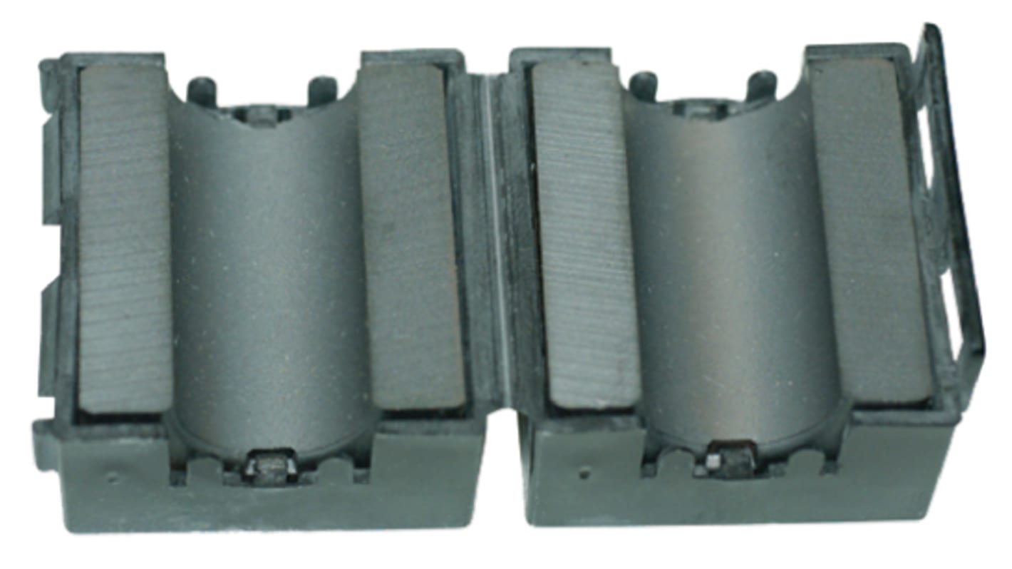 Fair-Rite Openable Ferrite Sleeve, 23.7 x 11.7 x 39.4mm, For EMI Suppression, Apertures: 1, Diameter 10.15mm