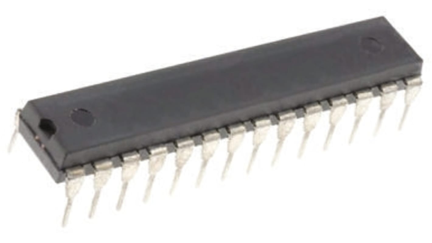 Microcontrollore Microchip, PIC, SPDIP, PIC18F, 28 Pin, Su foro, 8bit, 40MHz