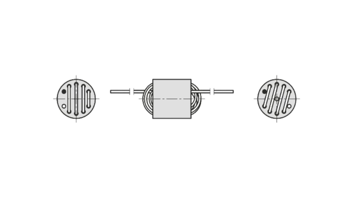 Fair-Rite Ferrite Bead, 10 (Dia.) x 10mm (Axial), 500Ω impedance at 100 MHz