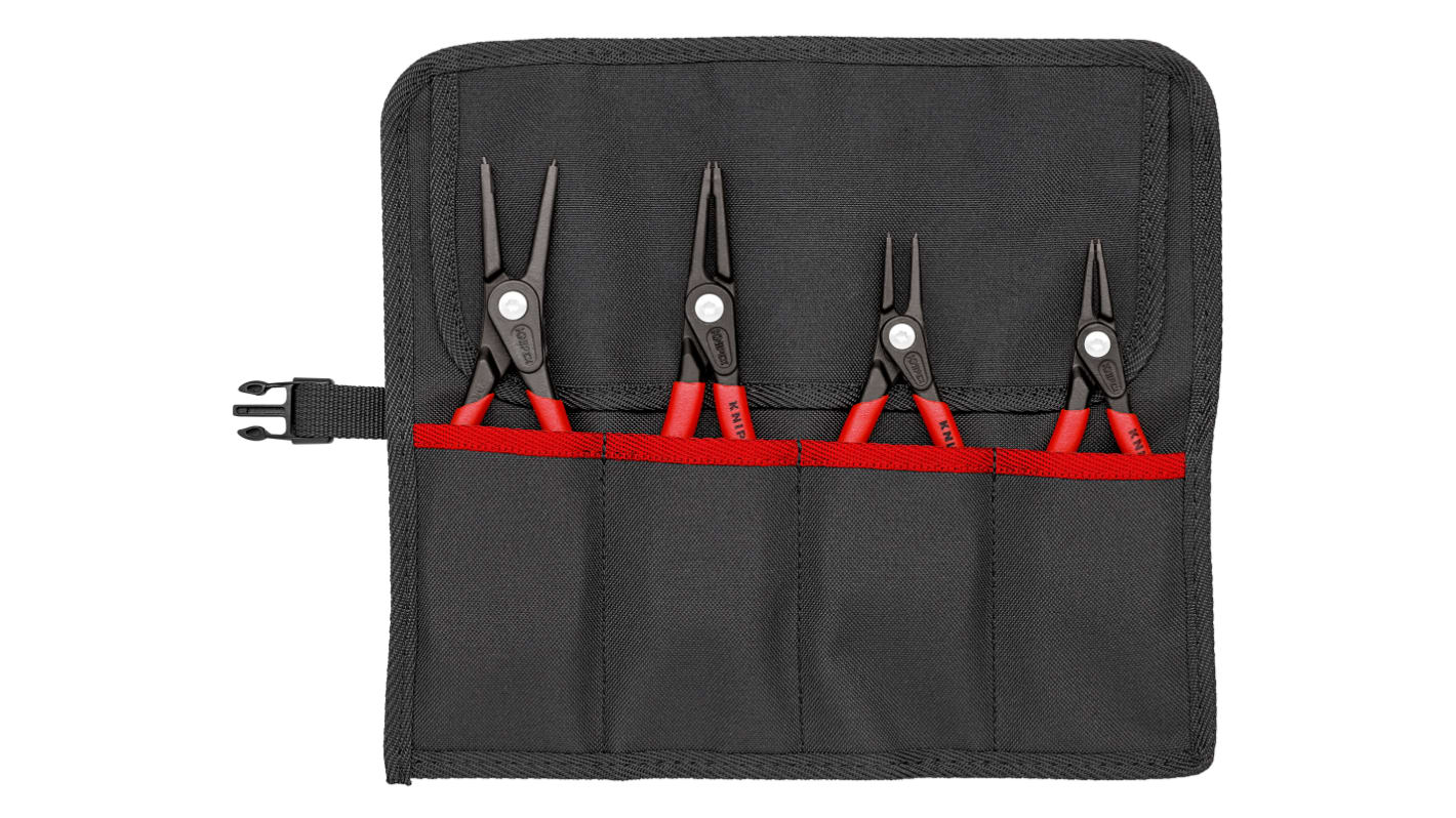 Knipex 4-Piece Circlip Plier Set, 250 mm Overall