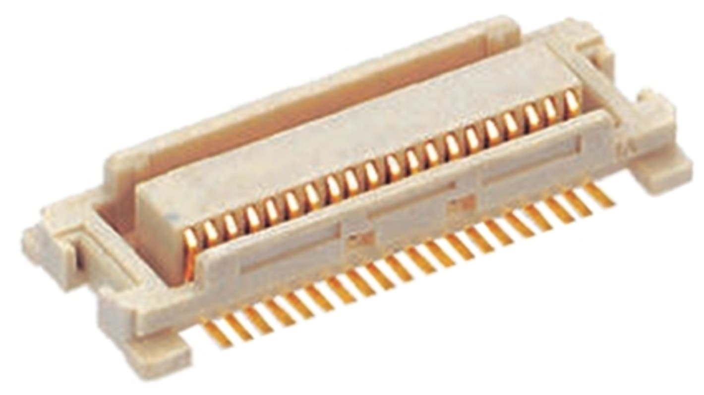 Conector macho para PCB Molex serie SlimStack de 34 vías, 2 filas, paso 0.5mm, para soldar, Montaje Superficial