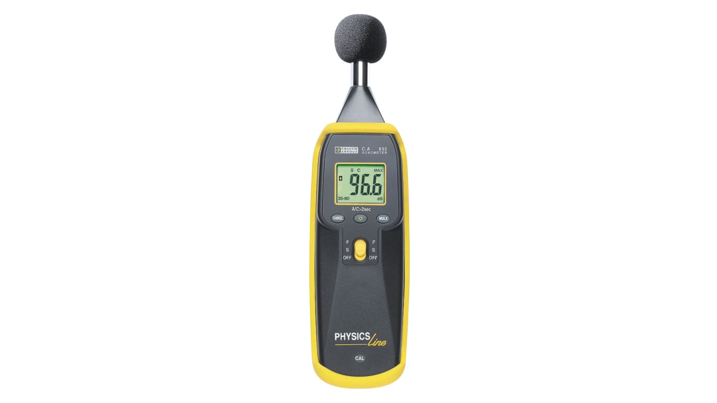 Chauvin Arnoux CA 832 Sound Level Meter, 35dB to 130dB