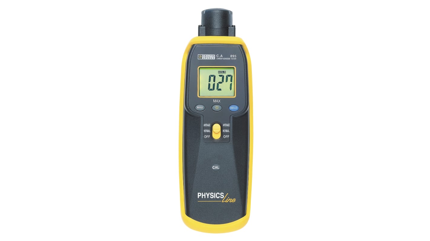 Chauvin Arnoux CA 895 Personal Gas Detector for Carbon Monoxide Detection, Audible Alarm