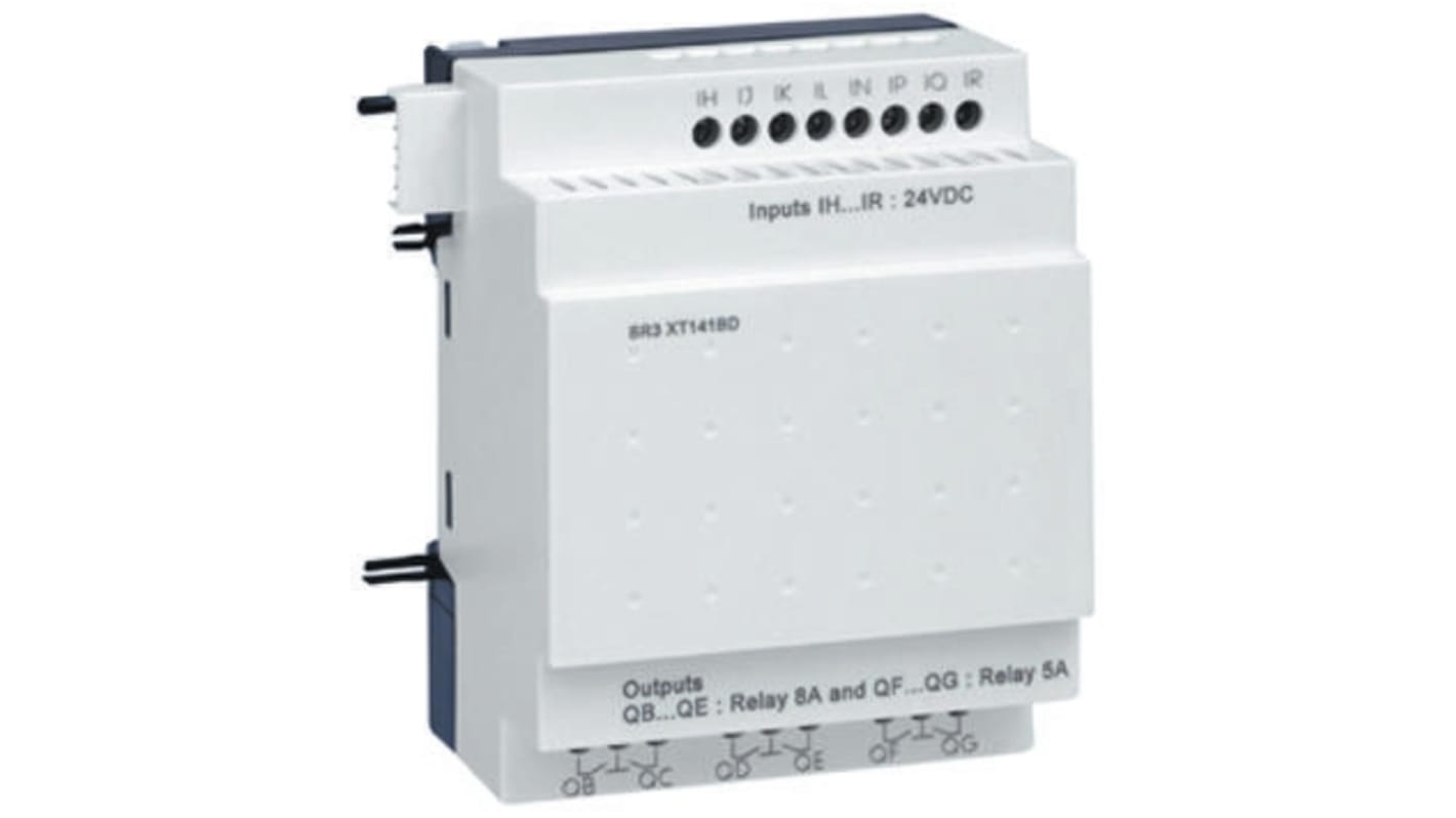 Schneider Electric Zelio Logic E/A-Modul, 6 Eing. Relais Ausg.Typ Diskret Eing.Typ für Zelio Logic-Module 24 V ac