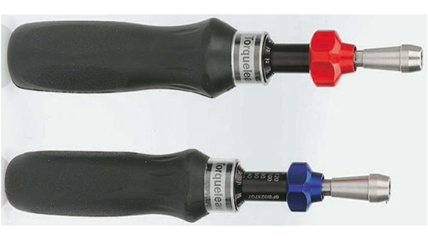 RS PRO Pre-Settable Hex Torque Screwdriver, 0.2 → 1.20Nm, 1/4 in Drive, ESD Safe, ±6 % Accuracy - With RS