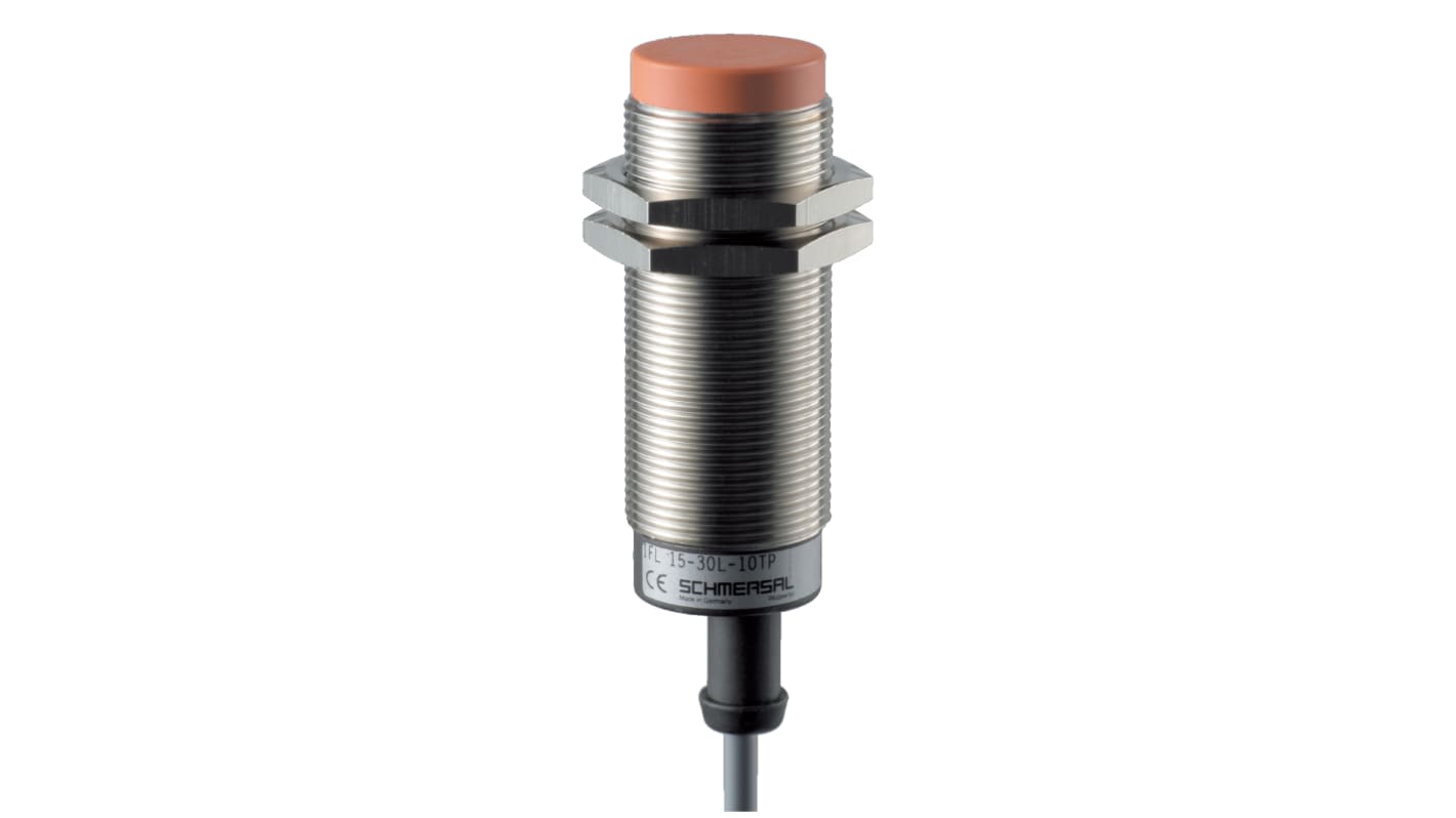 Rs-Online Sensore di prossimità Cilindro filettato Schmersal M30 rilevamento 15 mm 10 → 30 V c.c