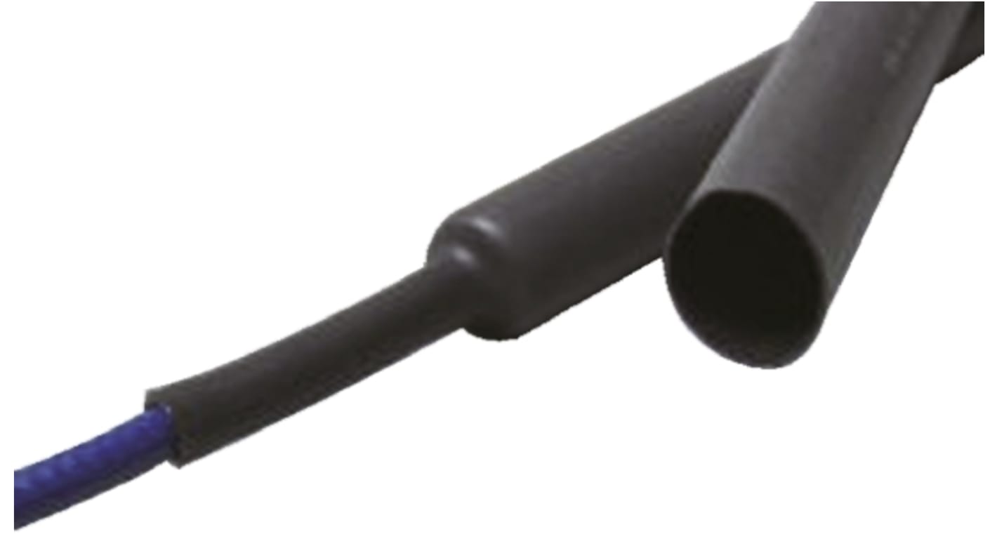 Sumitomo 熱収縮チューブ, 収縮前 3.2mm, 収縮後 0.6mm, 黒 1 Sumitomo 熱収縮チューブ, 収縮前 3.2mm, 収縮後 0.6mm, 黒 1