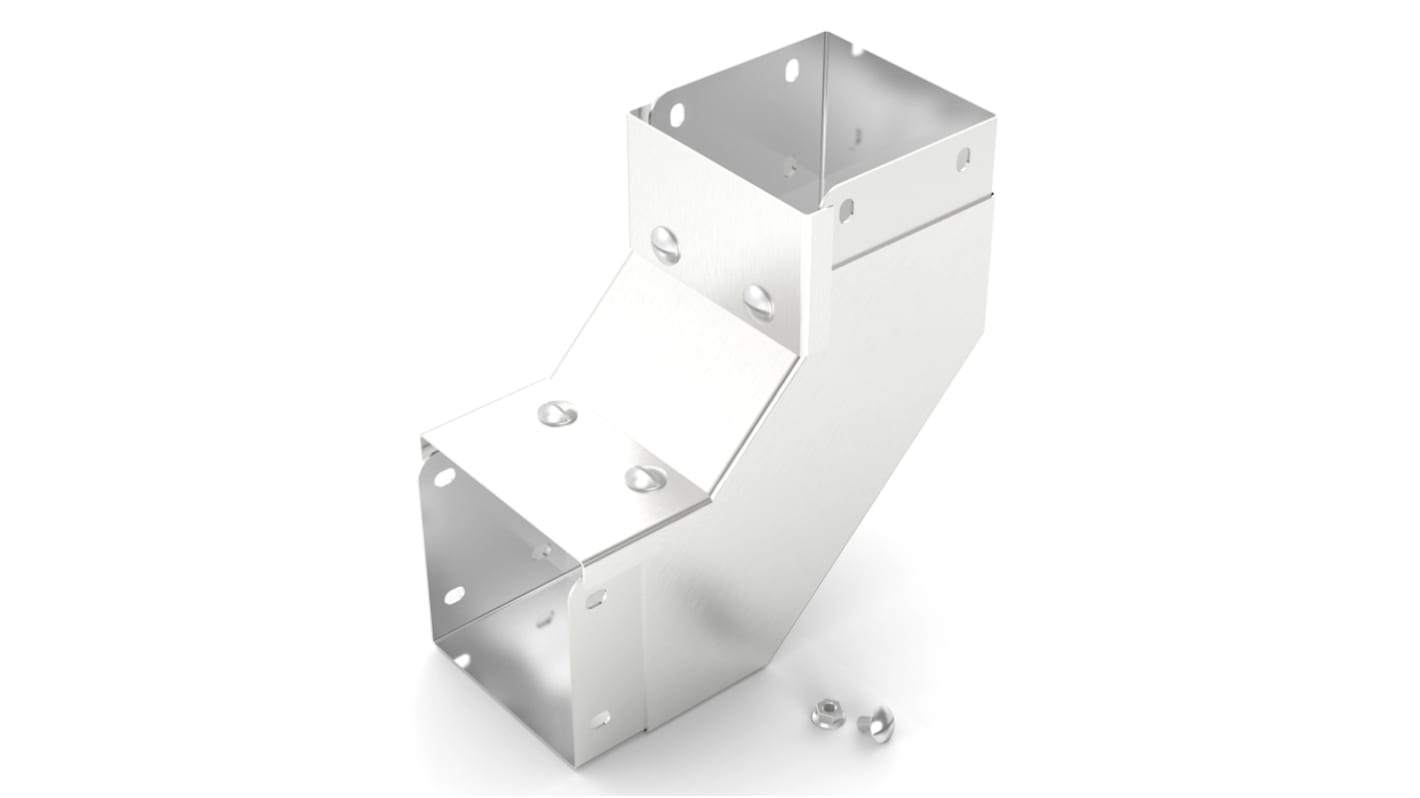 RS PRO 304 Stainless Steel Cable Trunking Accessory, 50 x 50mm