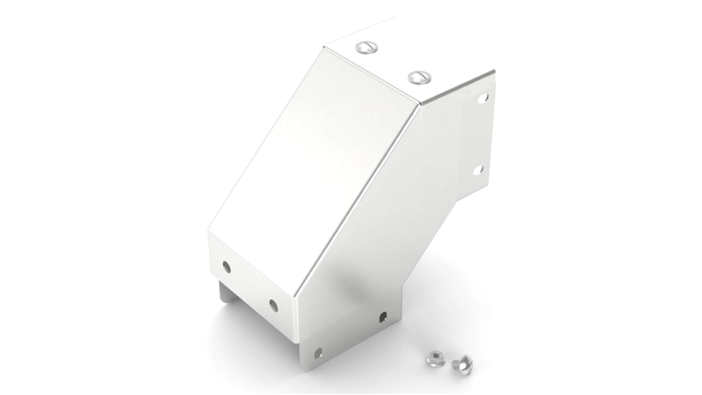 RS PRO 304 Stainless Steel Cable Trunking Accessory, 50 x 50mm