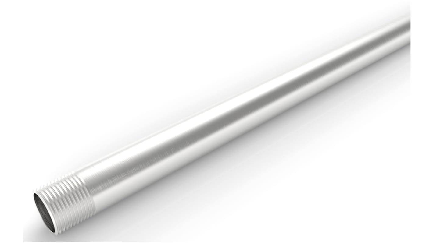 RS PRO Rigid Conduit, 20mm Nominal Diameter, Stainless Steel, Metal