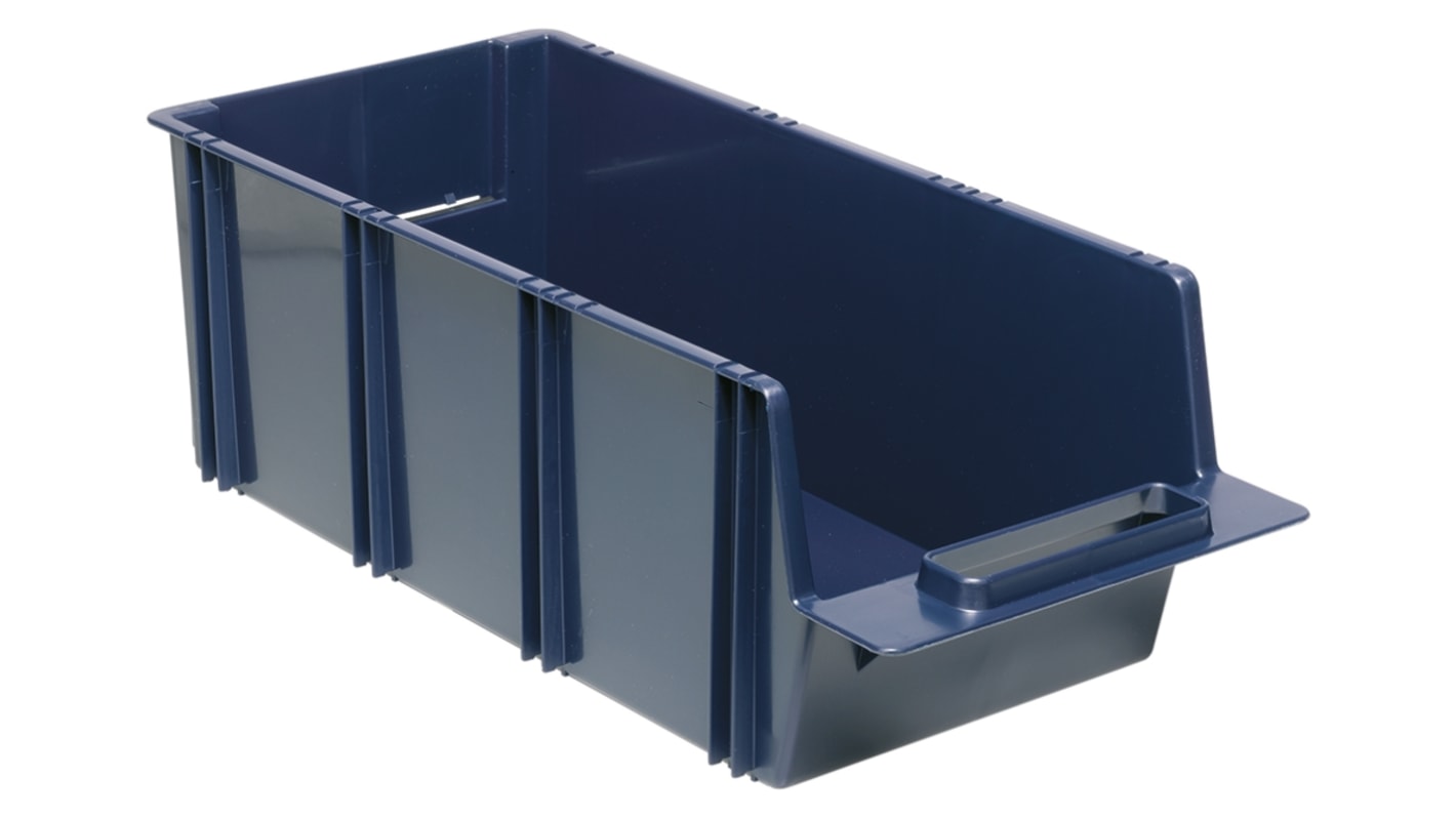Raaco PP Storage Bin, 465mm x 210mm x 161mm, Blue