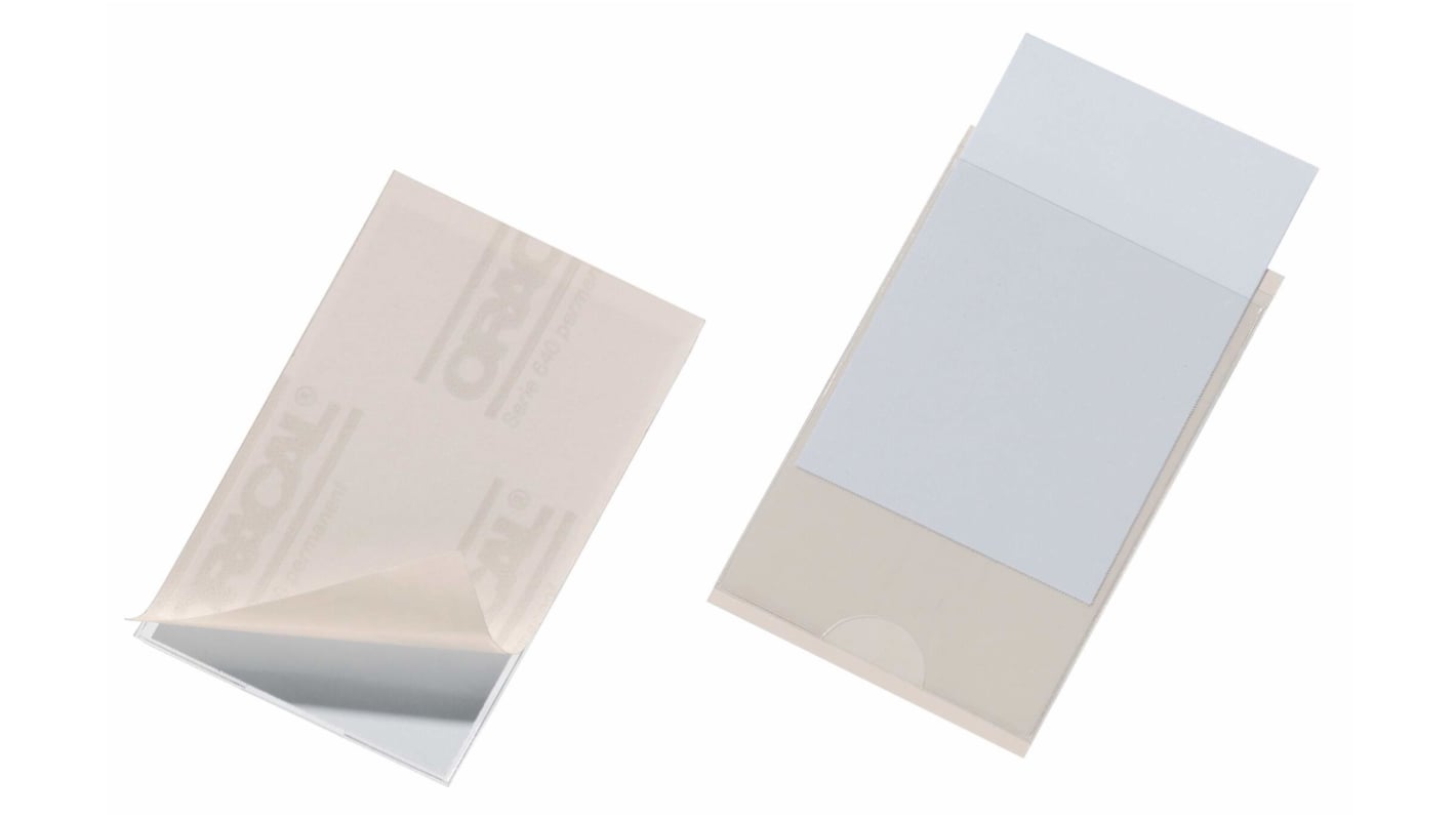 Durable Transparent Business Card Pocket