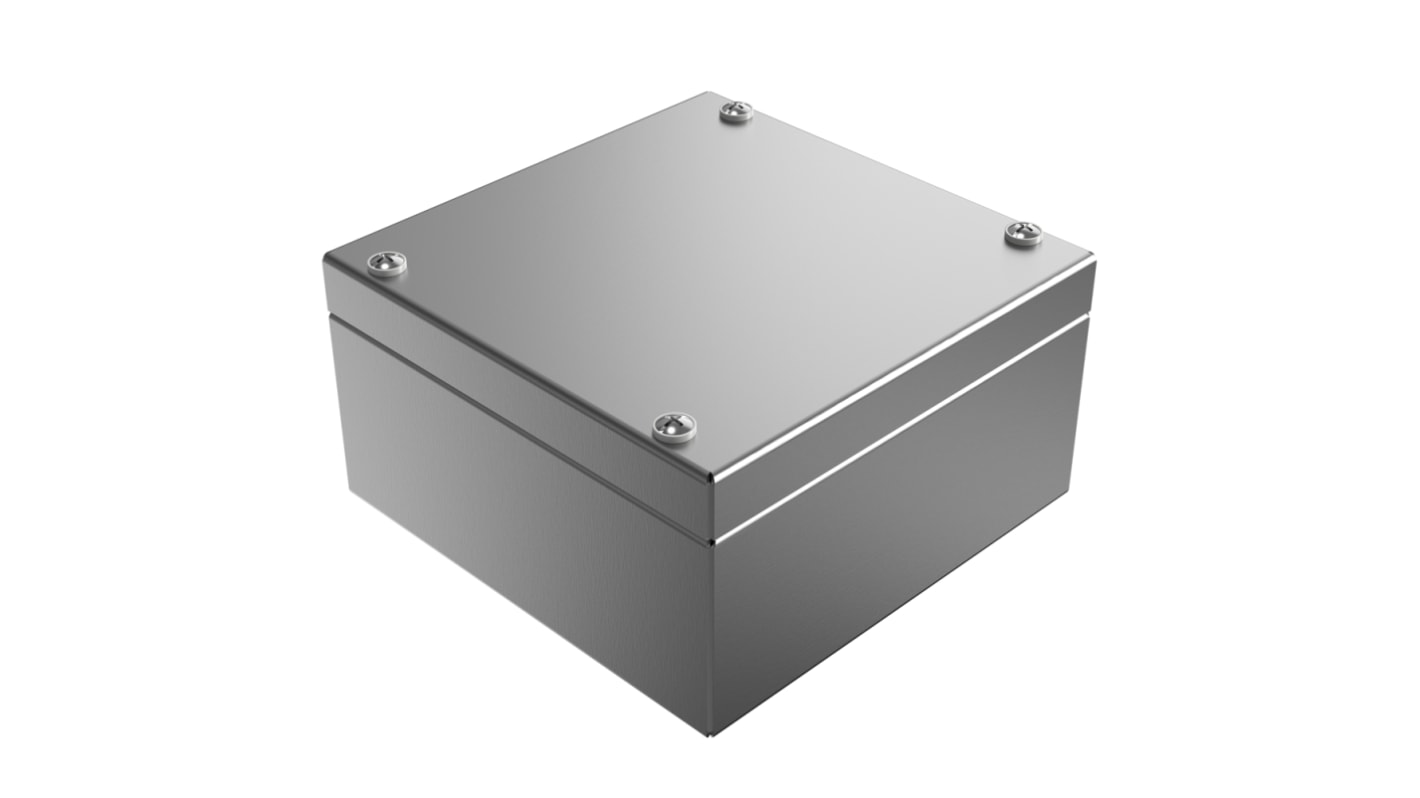 Coffret mural Rose Stainless Steel Enclosures en Acier inoxydable dim. ext. 150 x 150 x 81mm, IP66