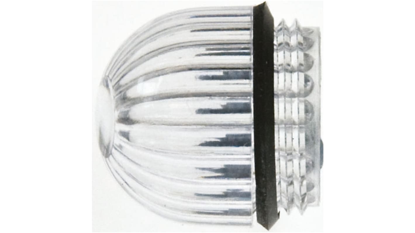 Lenti per indicatore Dialight, forma Convessa, col. Trasparente, Ø 15.86mm