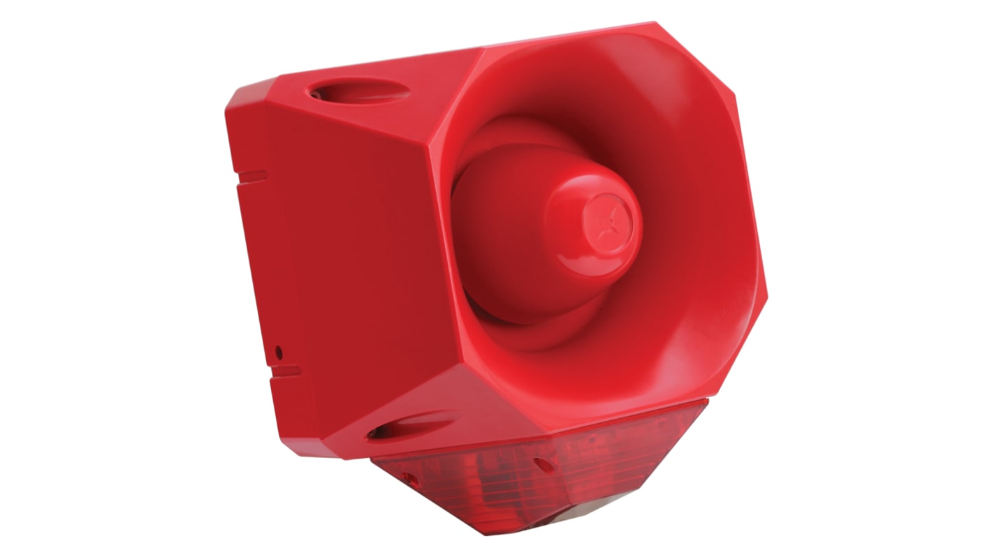 Eaton Red Sounder Beacon, 230 V ac, IP66, Wall Mount, 110dB at 1 Metre