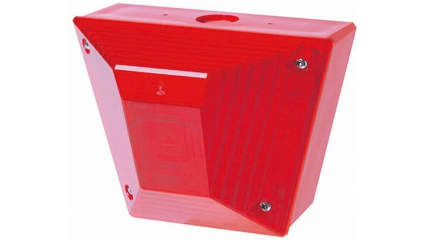 Eaton Series Red Flashing Beacon, 18 → 30 V dc, Surface Mount, Xenon Bulb