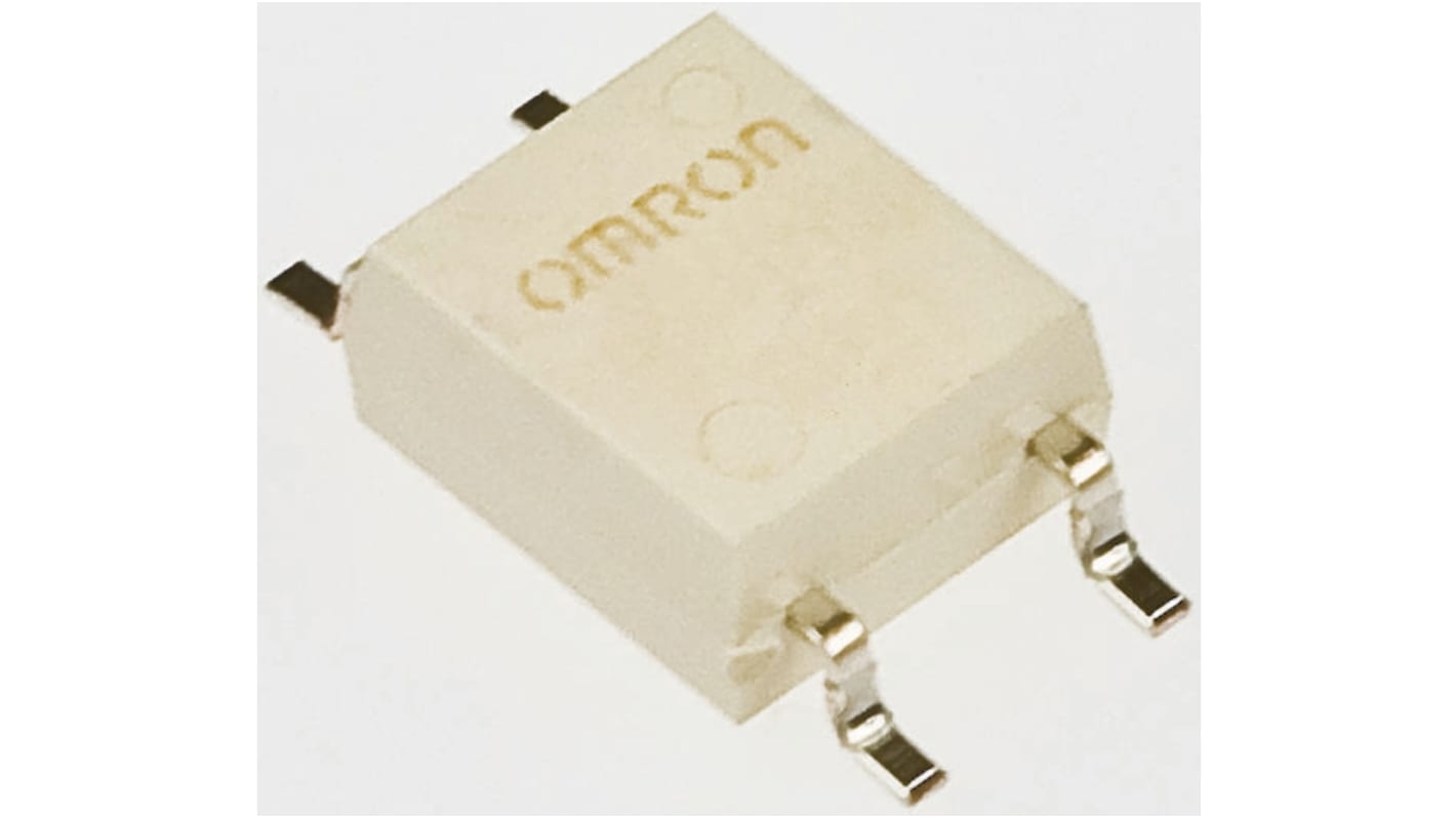 Relé de estado sólido Omron G3VM, contactos SPST, carga 0 → 350V ac, 90 mA máx., montaje en PCB