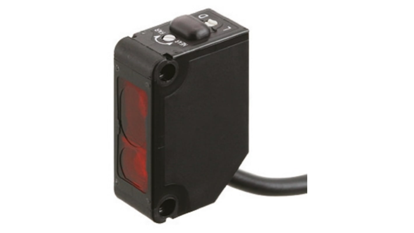 Rs-Online Sensore fotoelettrico Rettangolare Panasonic a diffusione rilevamento 300 mm uscita PNP