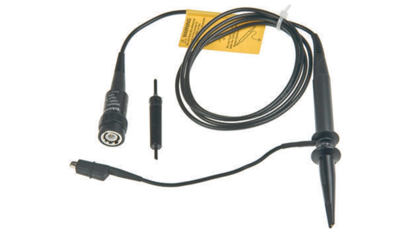 Sonde pour oscilloscope Tension Tektronix, P2220, bande passante 200 MHz, 6 MHz, atténuation 10x, 1x, Etalonné RS