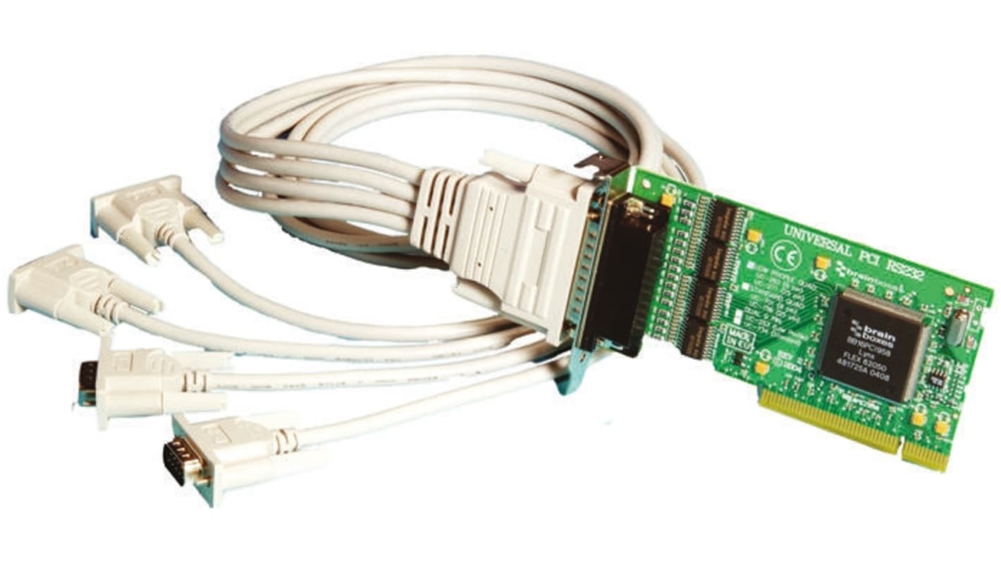 Brainboxes 4 Port PCI RS232 Serial Card