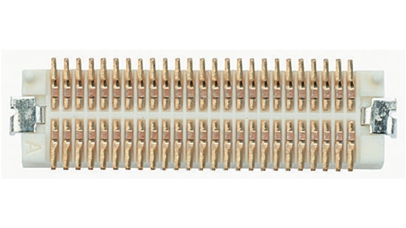 Gniazdo PCB 50 -pinowe 2 -rzędowe raster: 0.5mm typu płytka – płytka Proste SMD