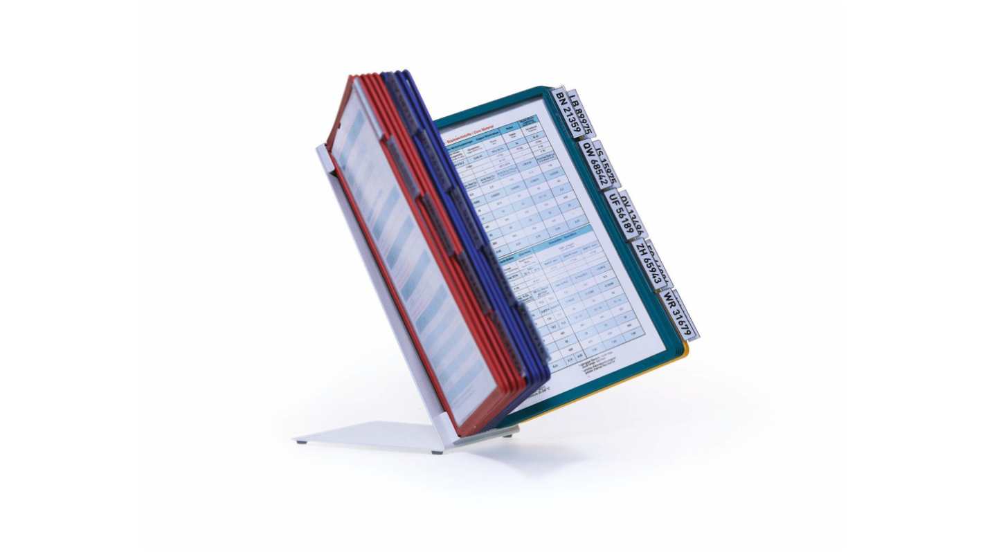 Desktop PP Nero, blu, verde, rosso, giallo Durable