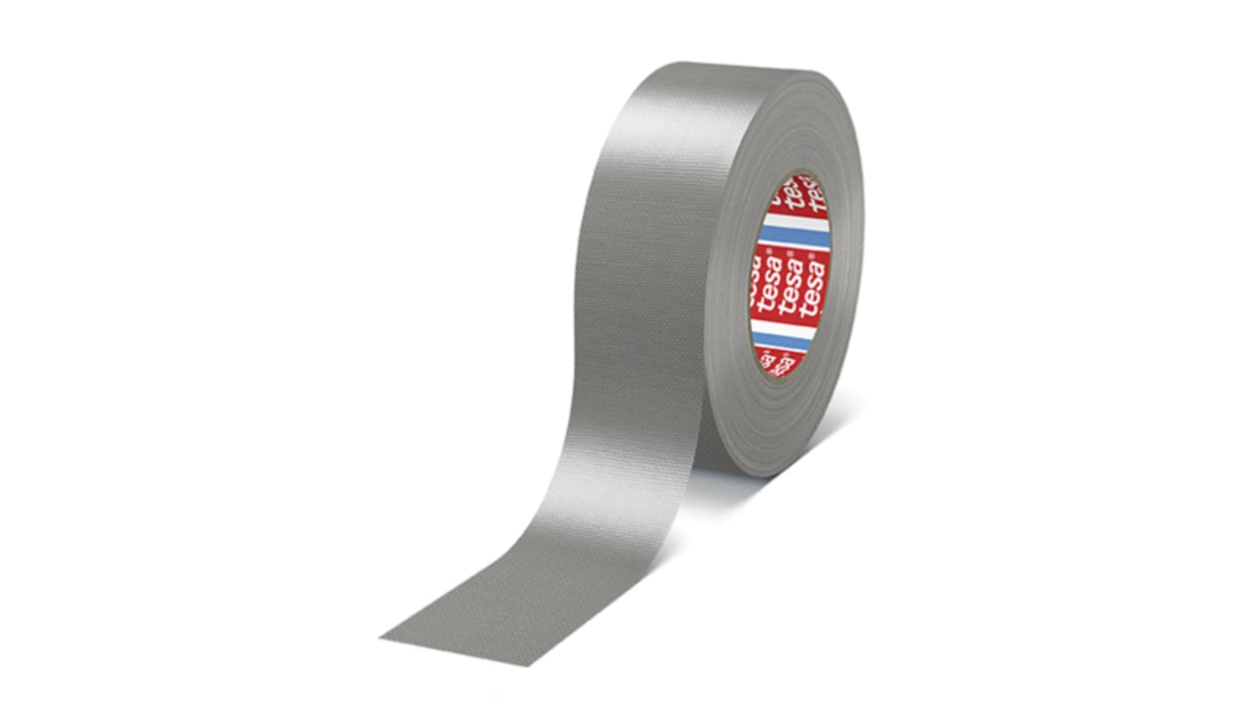 Tesa Tesa 4688 4688 Duct Tape, 50m x 50mm, Grey, PE Coated Finish