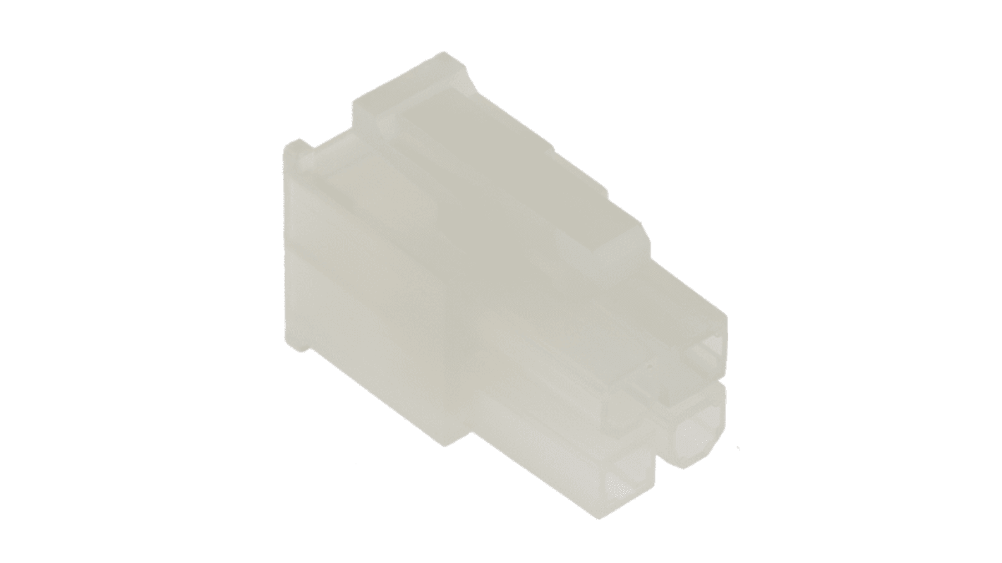 Molex 双排连接器外壳母座, 4p, 4.2mm间距, 电缆安装, Mini-Fit Jr系列
