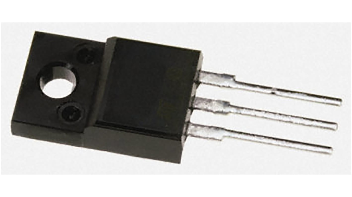 N-Channel MOSFET, 3 A, 800 V, 3-Pin TO-220FP STMicroelectronics STP4NK80ZFP