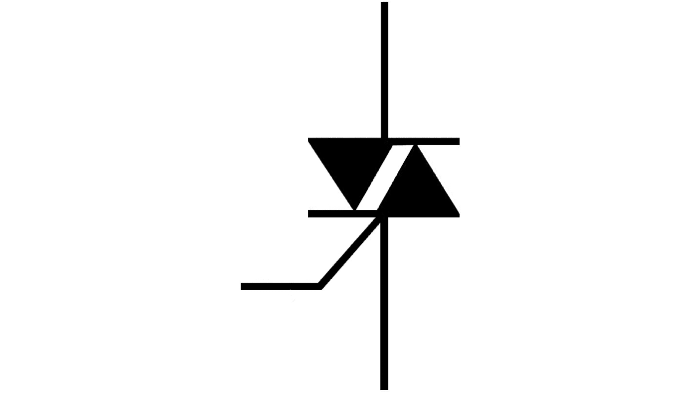 TRIAC 600V, 600V 4A, kapu indítófesz.: 1.3V, 5mA, IPAK (TO-251), 3-tüskés