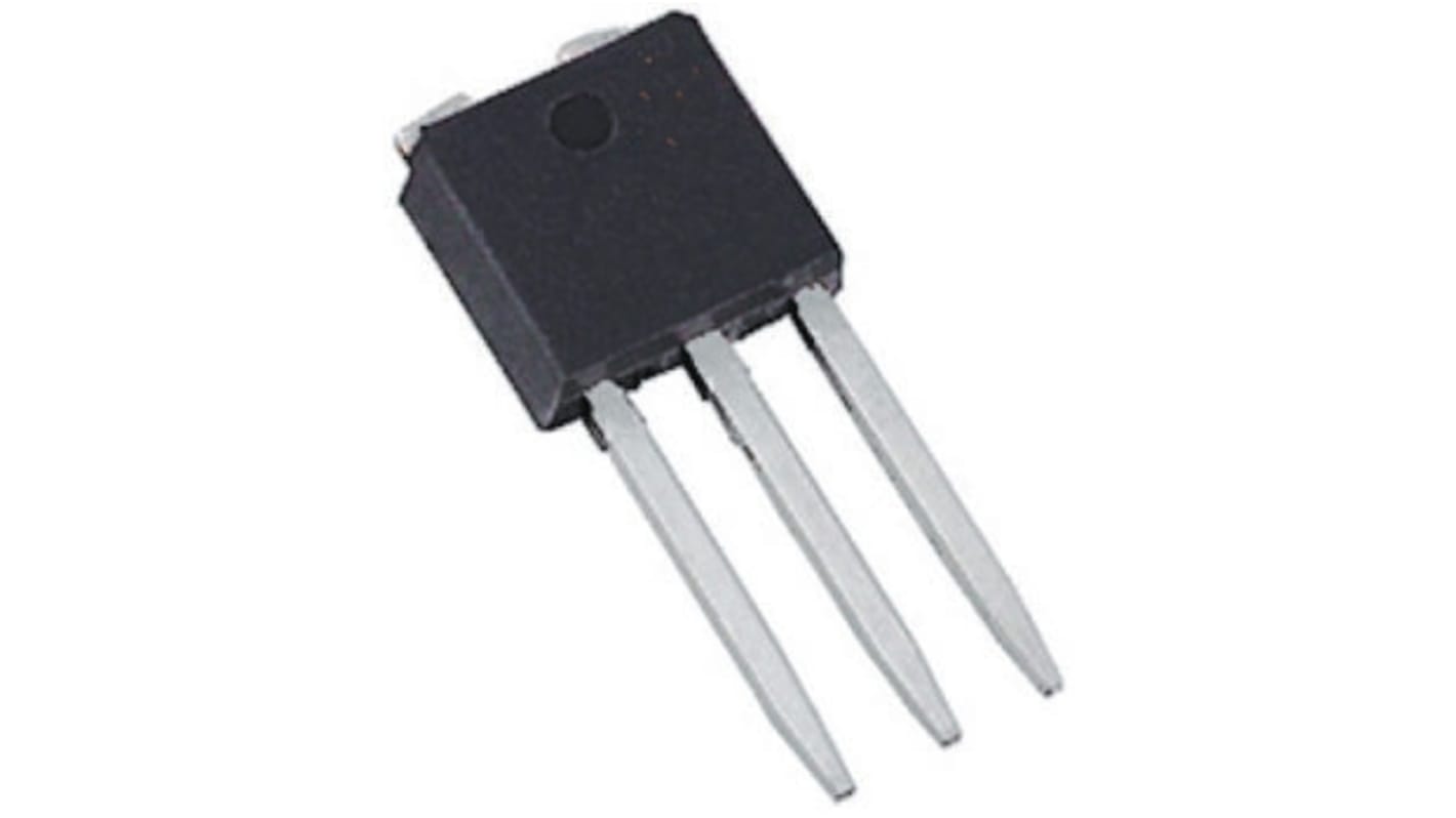 N-Channel MOSFET, 4.3 A, 100 V, 3-Pin IPAK Vishay IRFU110PBF